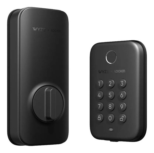 Wyze Cerradura Inteligente Bluetooth Negro Mate Con Huella Y Teclado
