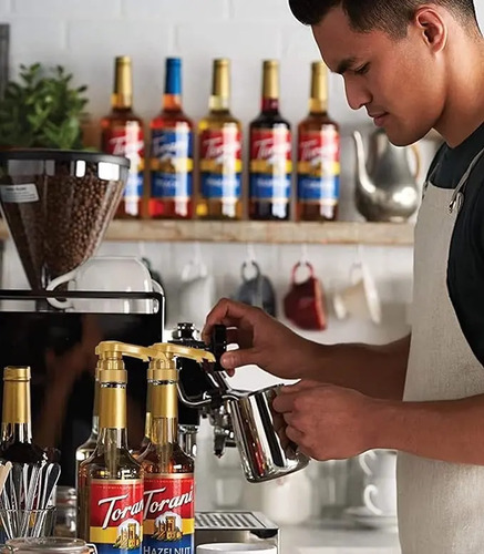 Jarabe Torani Avellana Sin Azucar Keto Para Cafe 750ml 3
