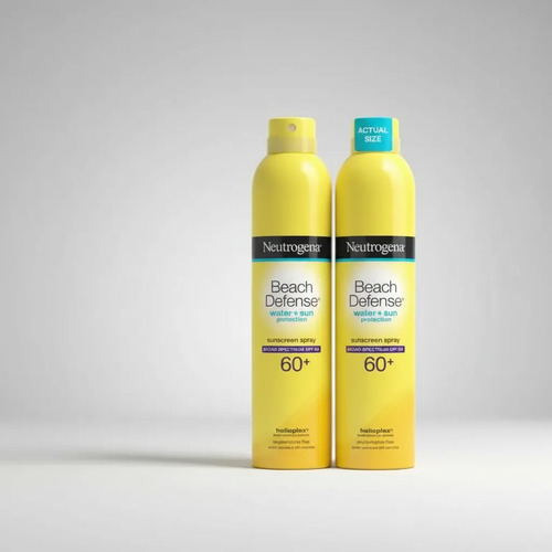 Bloqueador Neutrogena Beach Defense Spf60 Spray 2 Pzas 240g 6