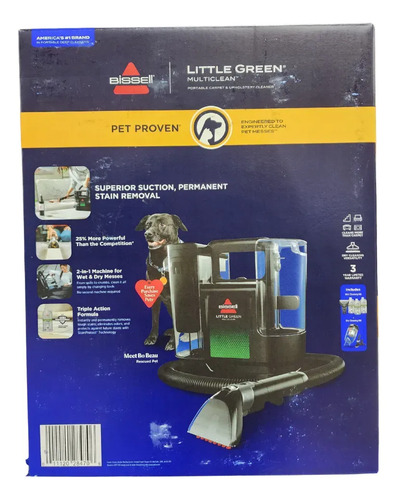 Aspiradora Tapiz Bissell Little Green Multiclean 3857p Negro 2