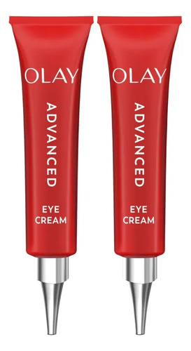 Crema Contorno Ojos Olay Advanced Anti-arrugas Ojeras 2 Pack Normal Noche 2