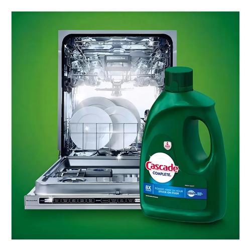 Cascade Lavavajillas En Gel Oxi Fresh Scent 3.54 Kg 4