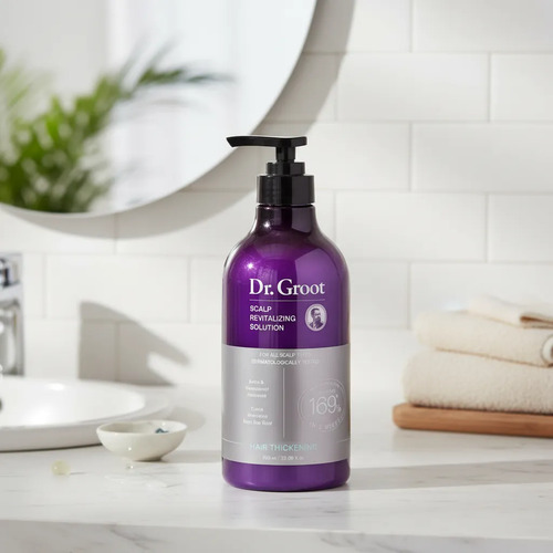 Dr. Groot Shampoo Engrosador Coreano Anticaída 2 Pack 700ml 4
