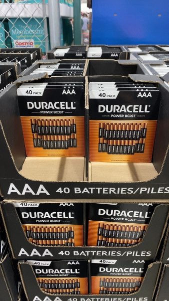 DURACELL AAA 40 Batteries