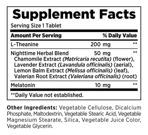 Nature's Bounty Sleep3 Melatonina 10mg 120 Tabletas 4
