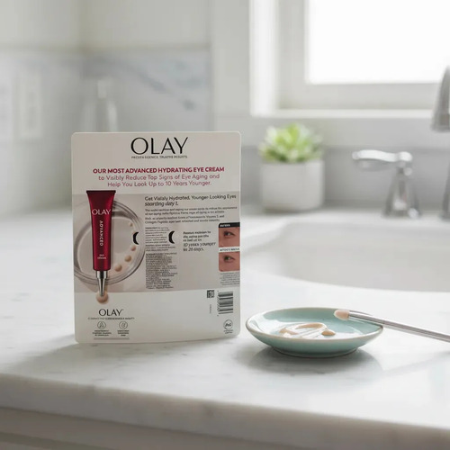 Crema Contorno Ojos Olay Advanced Anti-arrugas Ojeras 2 Pack Normal Noche 4