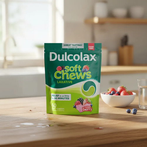 Dulcolax Soft Chews Laxante Masticable Mixed Berry 90 Piezas 3