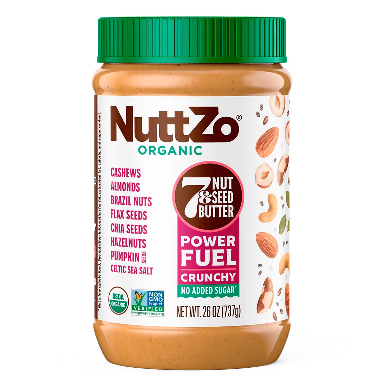 Nutzzo Organic Power Fuel Crunchy 26 Ounce