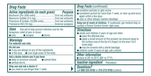 Neosporin Pomada Para Alivio Del Dolor - 56.7g 3