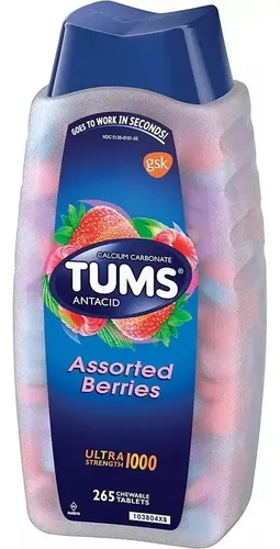 Tums Ultra Assorted Berries 265 Tablets 2