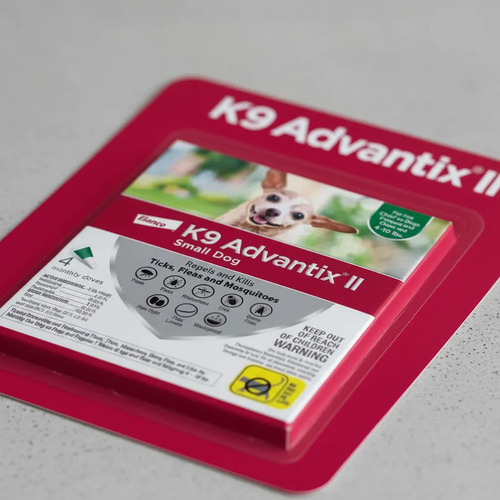 K9 Advantix K9 Advantix II Small Dog 4-10 lbs. 8 Monthly Topical Doses 6