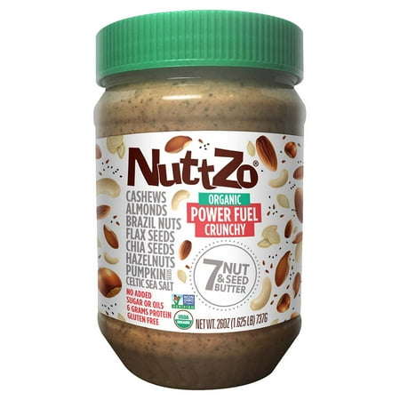 Nutzzo Organic Power Fuel Crunchy 26 Ounce Nutzzo