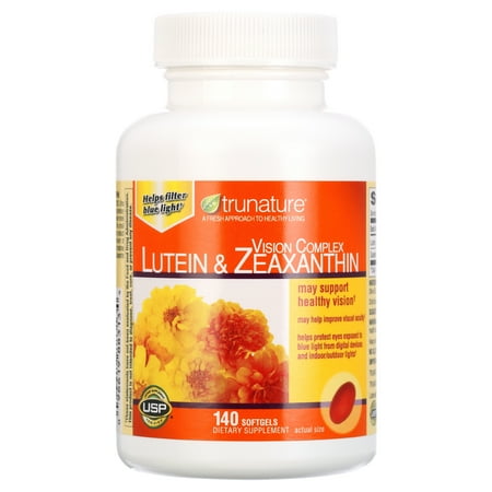 TruNature Vision Complex Lutein & Zeaxanthin 140 Softgels lutein & zeaxanthin