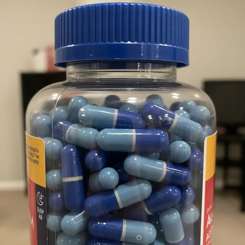 Member's Mark Extra Strength Acetaminophen PM 500 mg, 375 Gelcaps 4