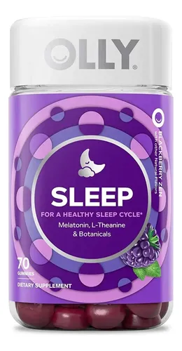 Olly Sleep Morada 70 Gomitas 5