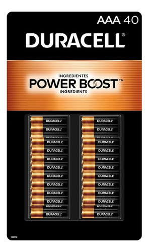 Pilas Alcalinas Duracell Aa Duraderas Pack De 40 Unidades 2