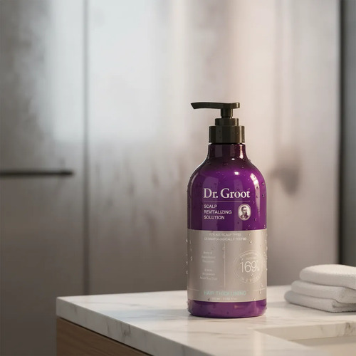 Dr. Groot Shampoo Engrosador Coreano Anticaída 2 Pack 700ml 5