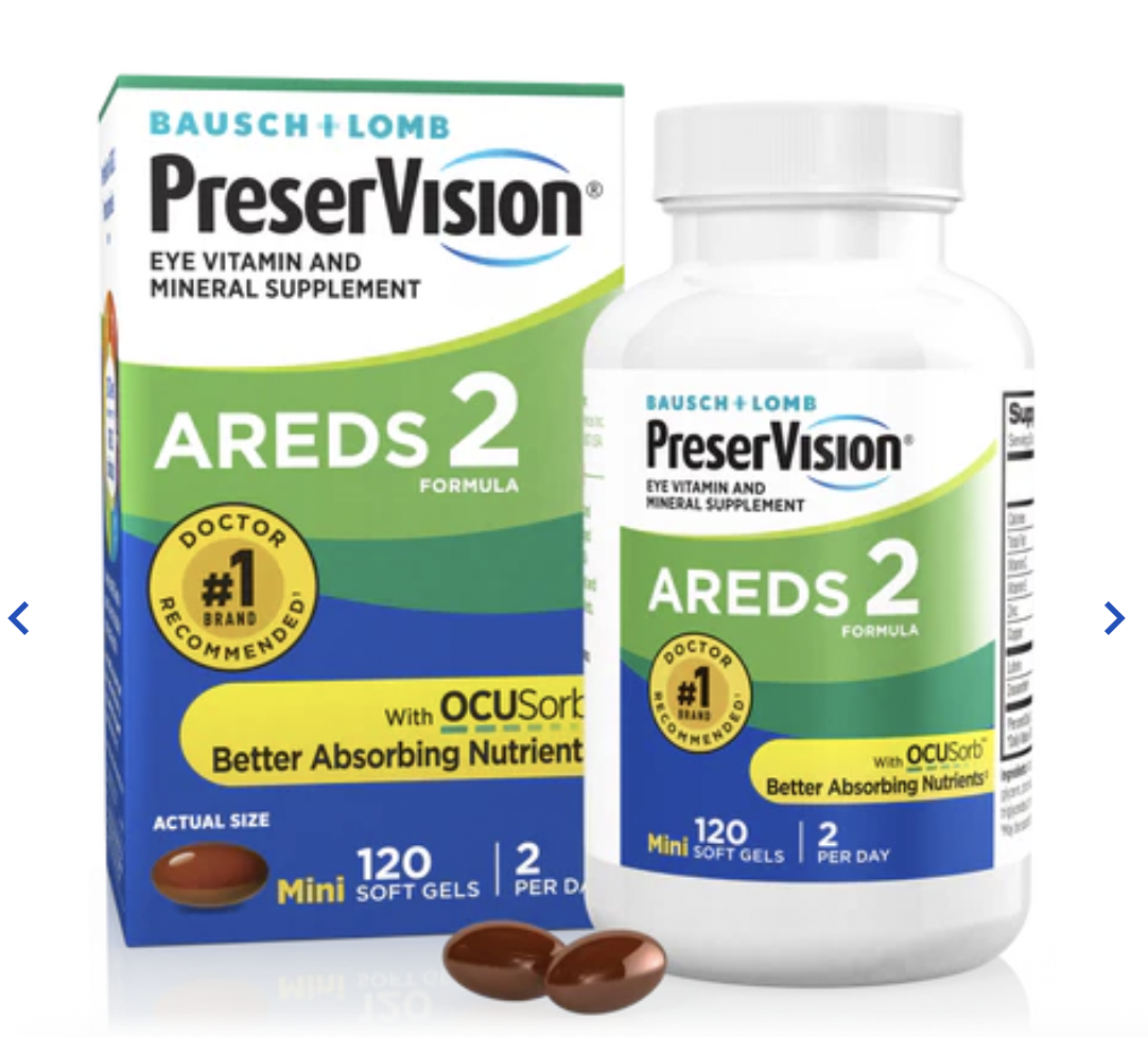 Vitaminas Para Los Ojos Preservision Areds 2 | 210 Capsulas Sin Sabor 2