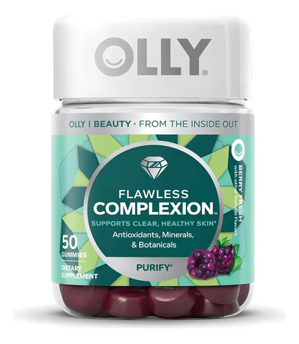 Olly Vitaminas Piel Y Cutis Belleza Baya Baya