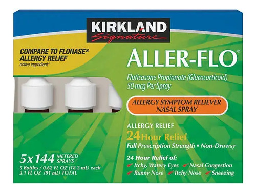 Kirkland Signature Aller-Flo Spray Nasal Alivio Alergia 5x18.2ml