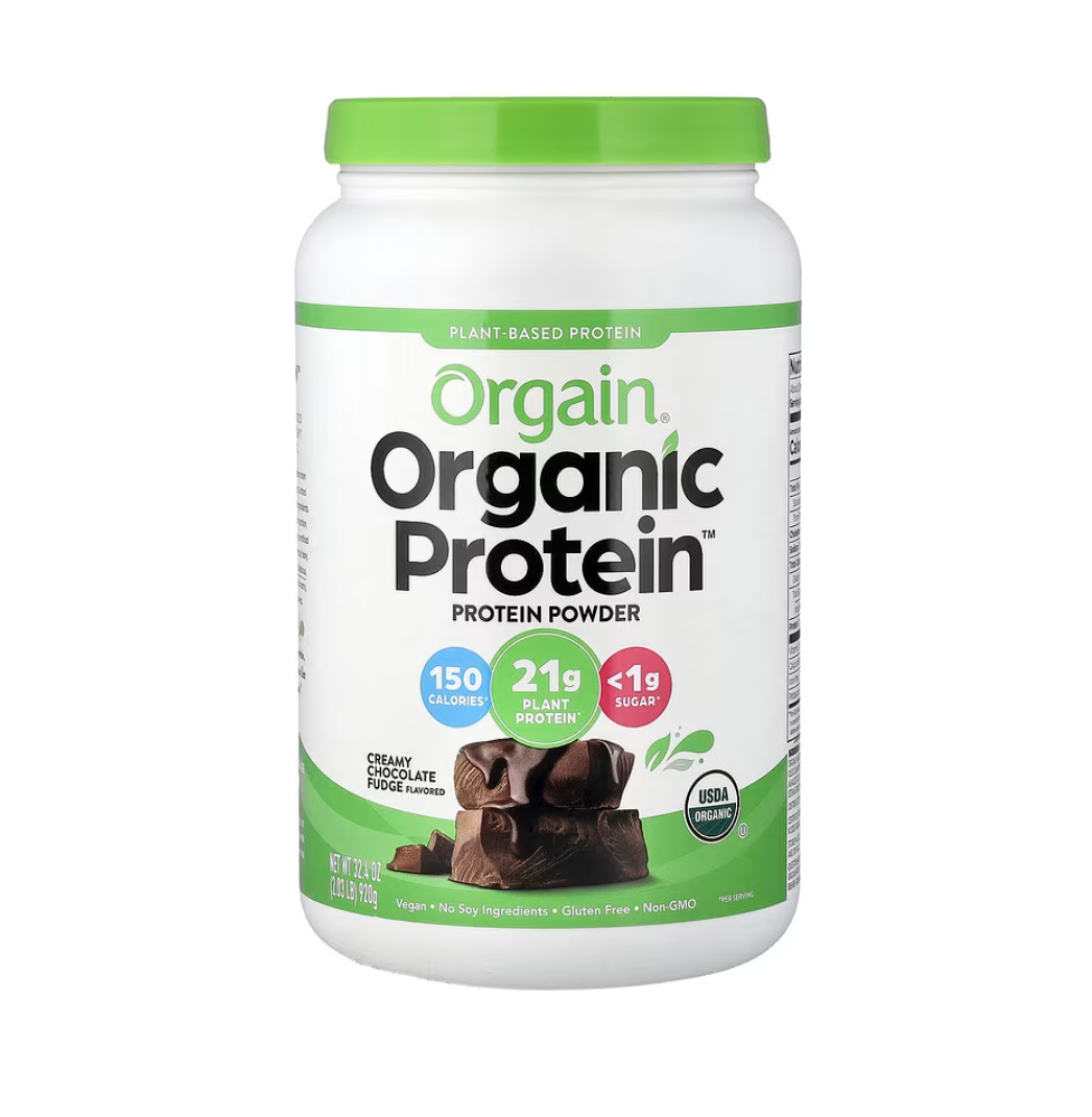 Orgain Proteína Orgánica, Base Plantas, Chocolate 1.20kg 2