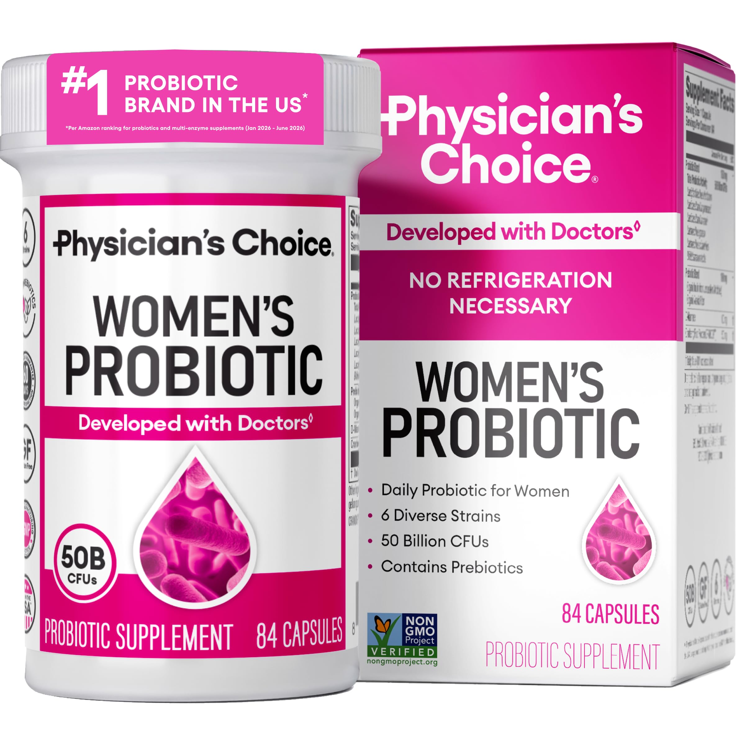 Physician's Choice Women's Probiotic 84 Cápsulas