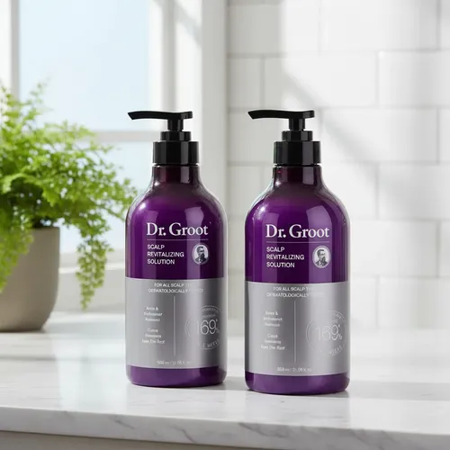 Dr. Groot Shampoo Engrosador Coreano Anticaída 2 Pack 700ml 3