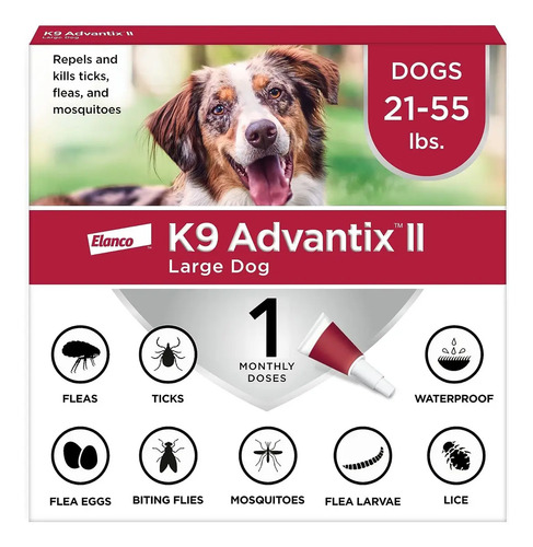 K9 Advantix Ii Perro Grande Recomendado Por Veterinarios 2