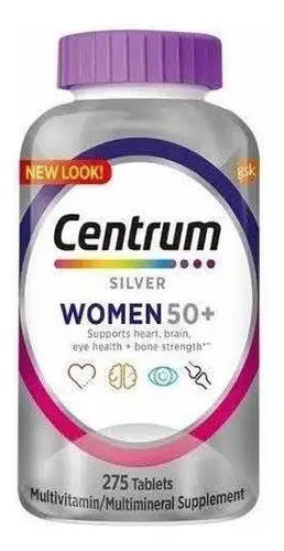 Centrum Silver Women 50+ Multivitamínico, 275 tabletas 3