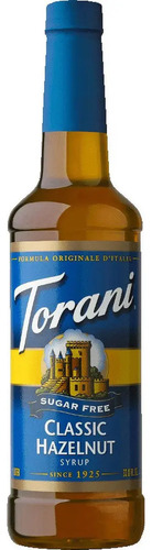 Jarabe Torani Avellana Sin Azucar Keto Para Cafe 750ml