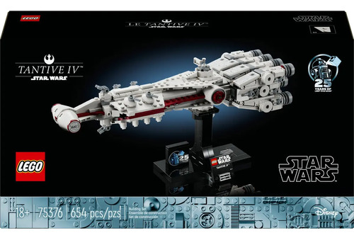 Lego® Star Wars Tantive Iv 75376; Modelo De Nave Espacial Construible; Regalo Para Adultos 654 4