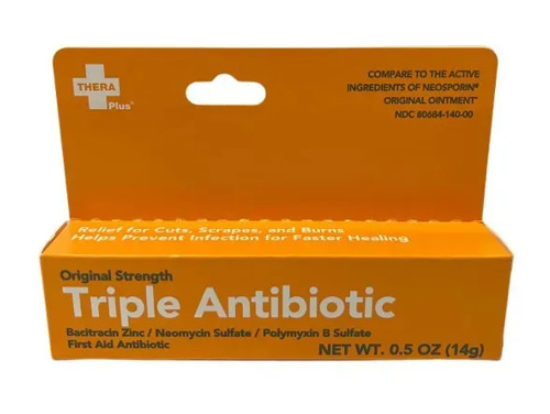 Pomada Triple Antibiótico Thera Plus 14g Venta Libre