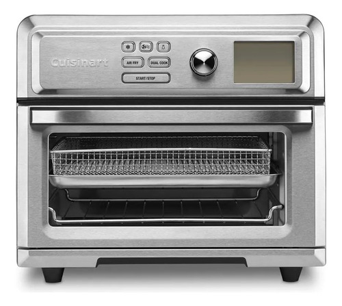 Cuisinart Horno Air Fryer Digital TOA-65 1800W con Deshidratador | 9 funciones, freír con aire y deshidratar, Temperatura 80°-450°F, Luz interior, Pantalla digital. Interior antiadherente