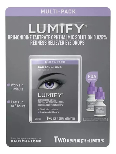 Lumify Ophthalmic Solution Eye Drops 2 Bottles 7.5ml