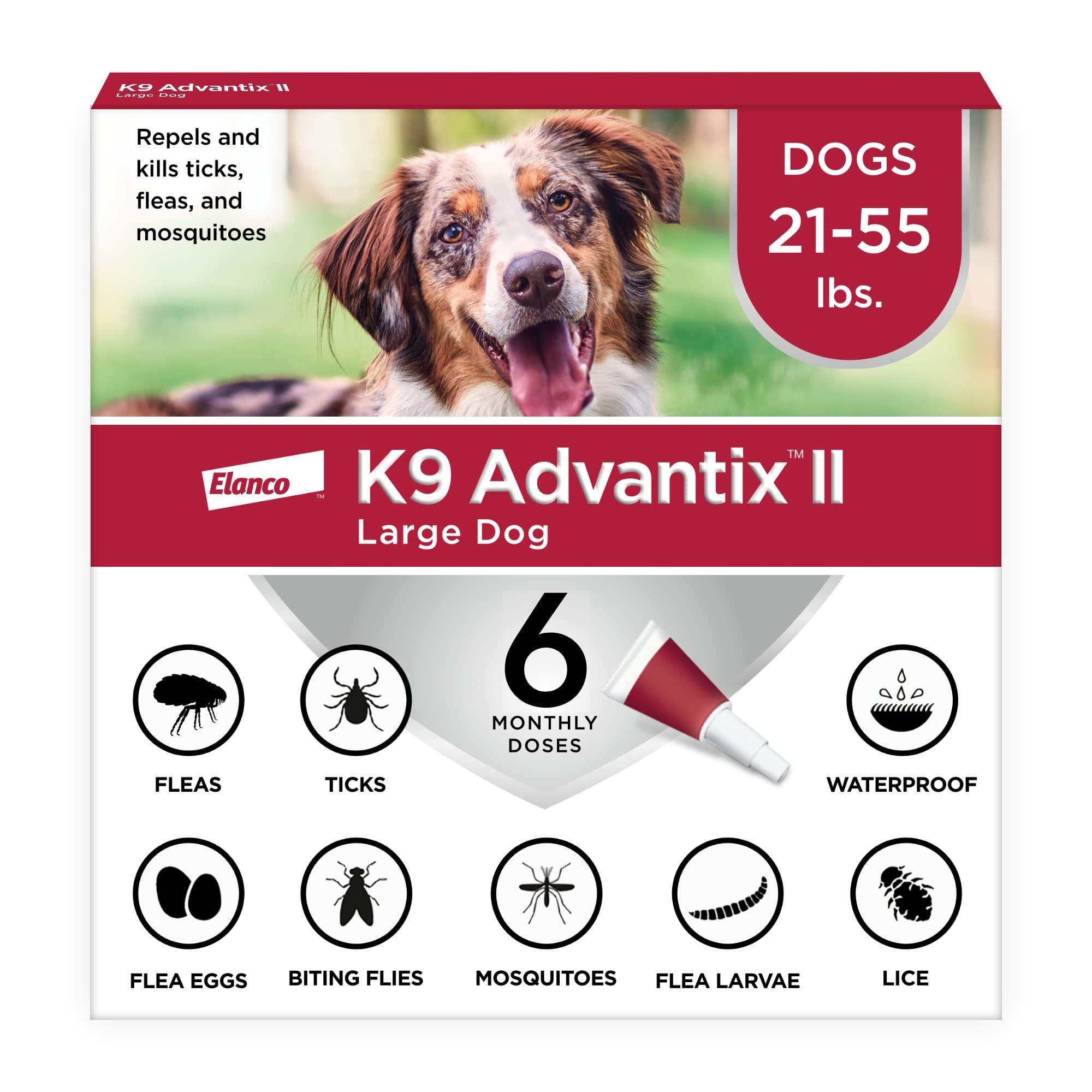 K9 Advantix Ii Perro Grande Recomendado Por Veterinarios