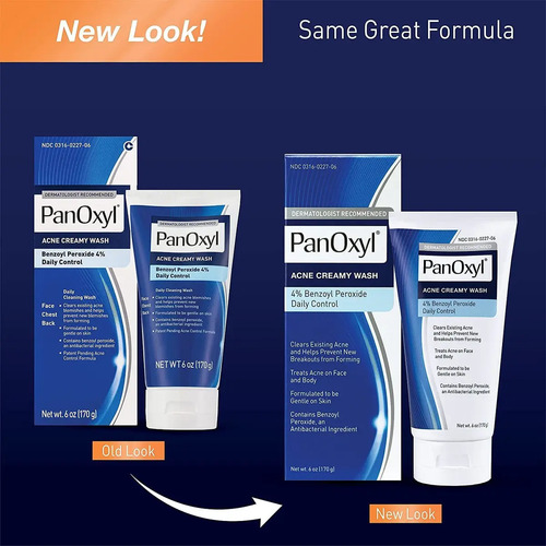 PanOxyl Acne Creamy Wash 4% 4
