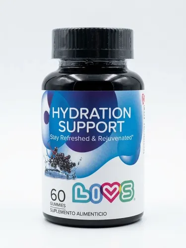 Gomitas Electrolitos Livs Hydration Support Sabor Uva 60pza. Uva