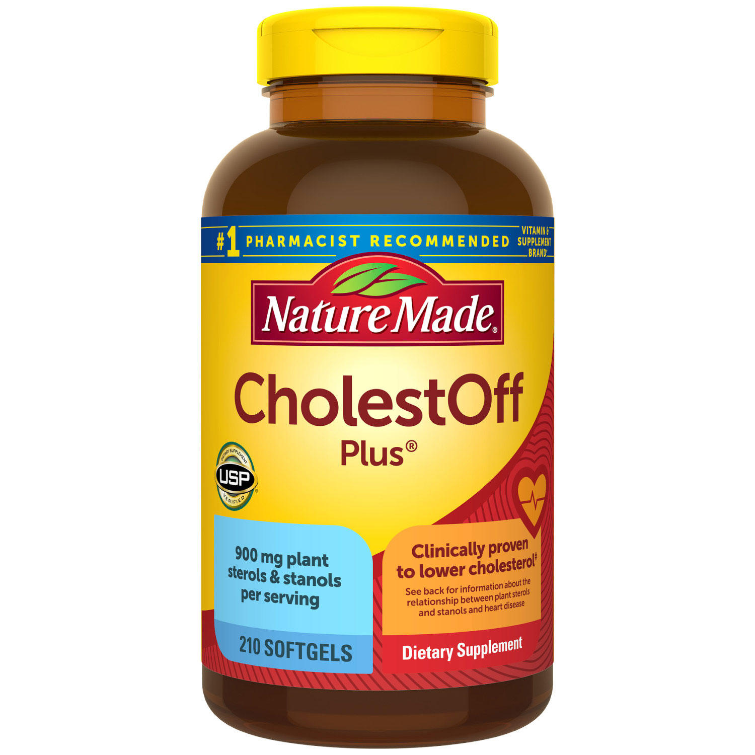 CholestOff Plus Softgels for Heart Health-Cholest Off Plus, 210 Softgels 2