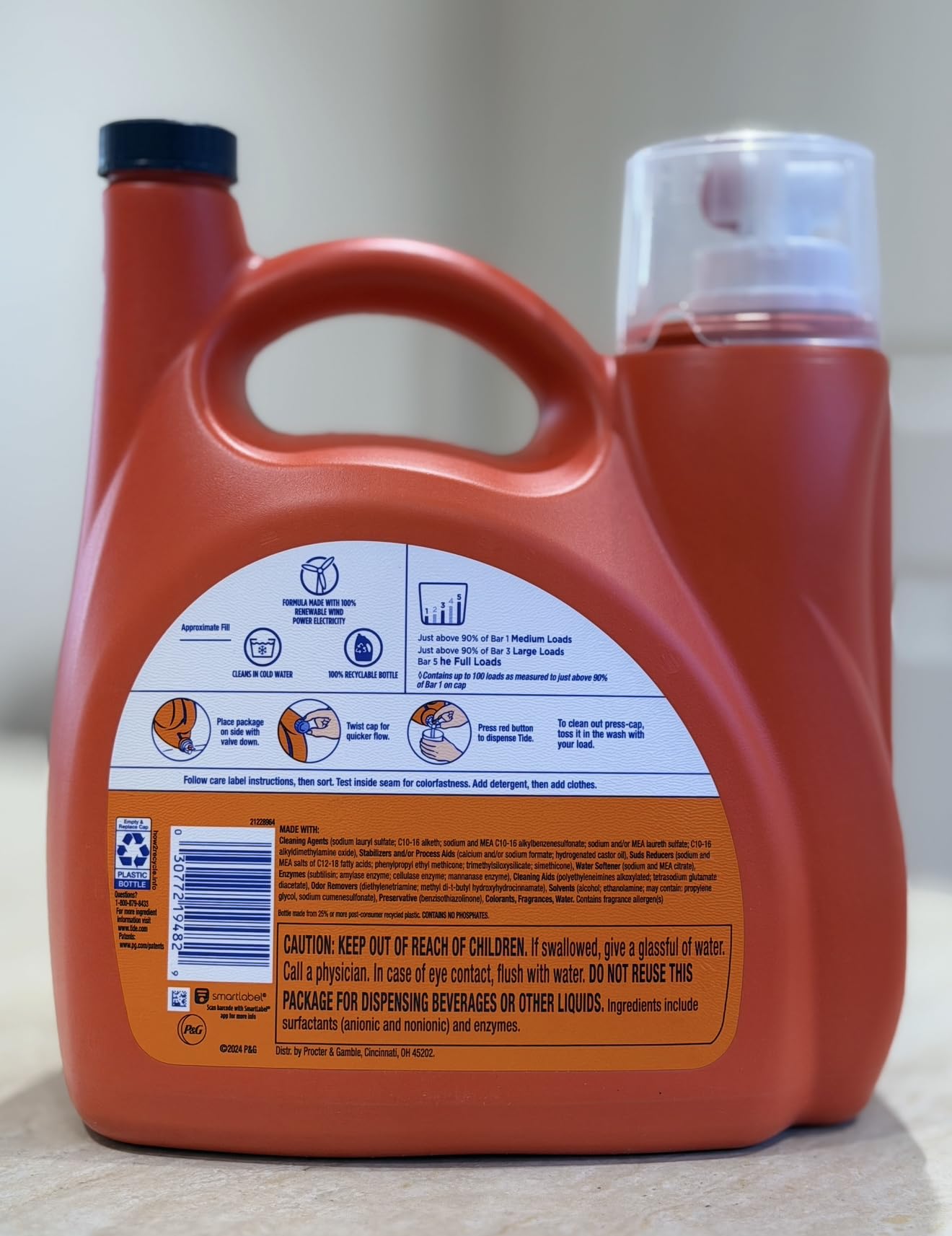 Tide Ultra Concentrated with Ultra Downy April Fresh 5