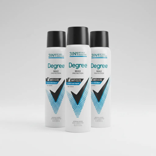 Desodorante Degree Men Max Protection Spray Fresh 4 Pack 4.8 Fresh 5