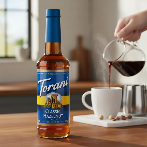Jarabe Torani Avellana Sin Azucar Keto Para Cafe 750ml 5