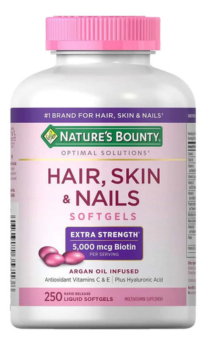 Nature's Bounty Hair skin and nails softgels