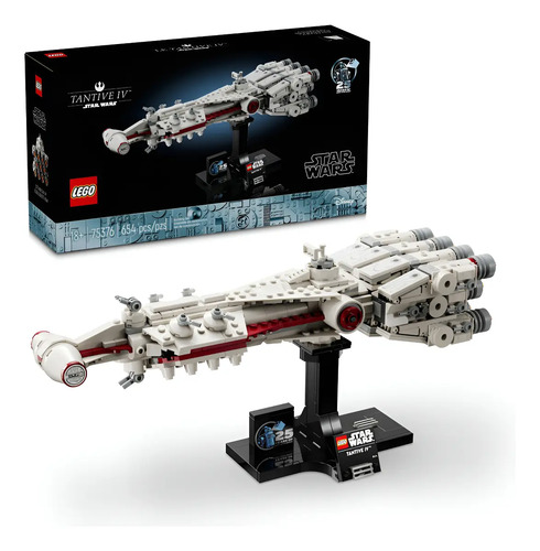 Lego® Star Wars Tantive Iv 75376; Modelo De Nave Espacial Construible; Regalo Para Adultos 654
