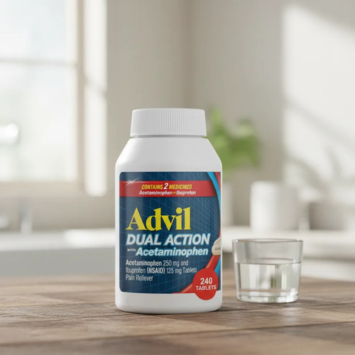 Advil Dual Action AnaLGésico Ibuprofeno Paracetamol 240 Caplets 2
