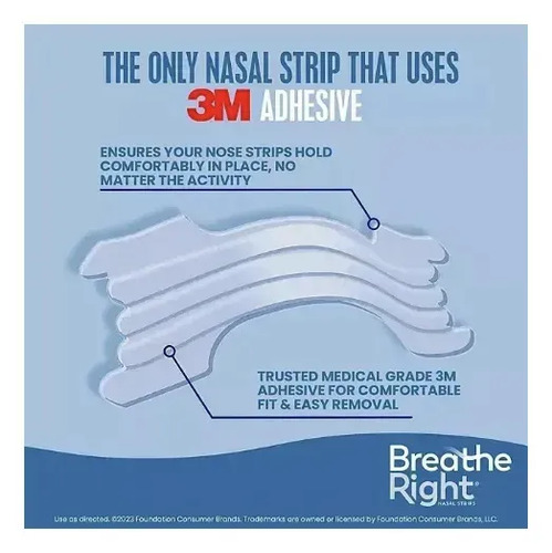 Breathe Right Extra Strenght Clear Hipoalergénico X72 5