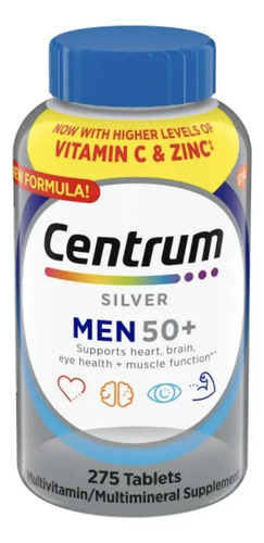 Centrum Silver Men 50+ 275 Tablets