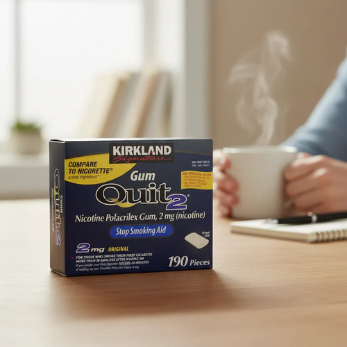Kirkland Signature Nicotine Gum 2 mg. 380 Pieces 4