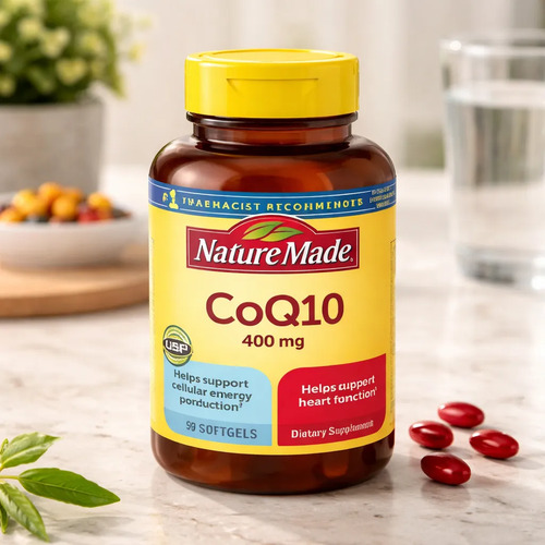Coenzima Q10 Nature Made 400 Mg 90 Capsulas Blandas Sin Sabor 2
