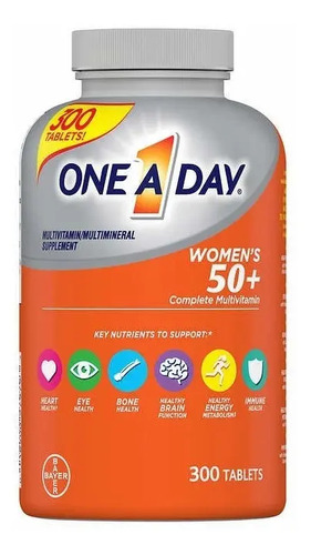 Multivitamínico One A Day Para Mujeres De Más De 50 C/ 300 Comprimidos Sin Sabor 5