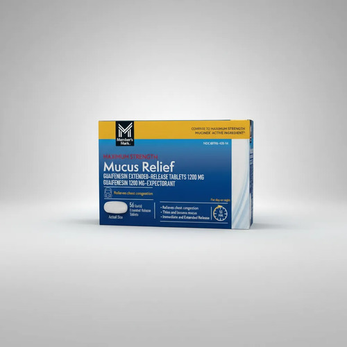 Member's Mark Mucus Relief 4